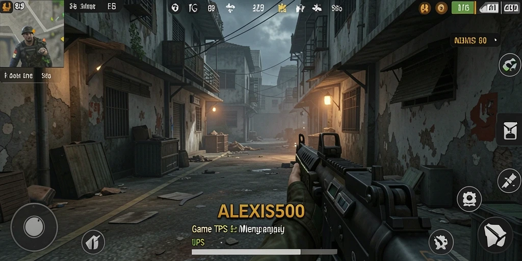 Gameplay menegangkan dan grafis memukau dari ALEXIS500.