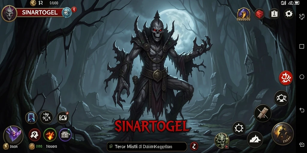 Screenshot gameplay yang menegangkan dari SINARTOGEL.