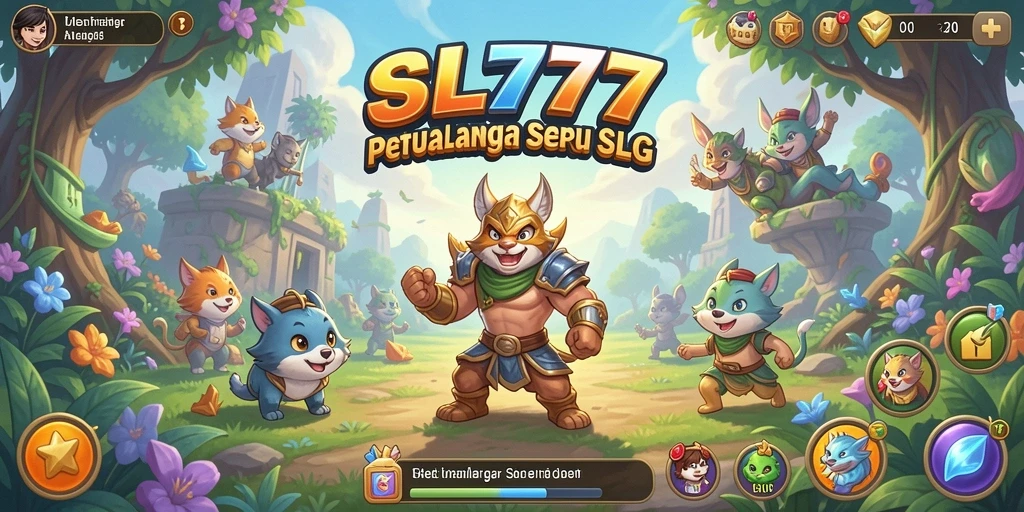 Tampilan gameplay seru dalam SL777 dengan strategi maksimum.
