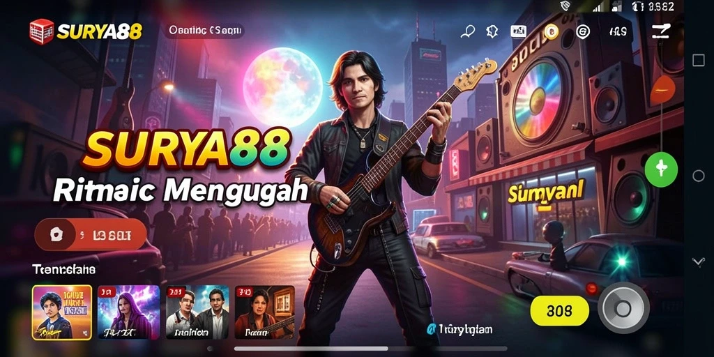 Tampilan gameplay SURYA88 menampilkan antarmuka yang menarik dan mudah dipahami.
